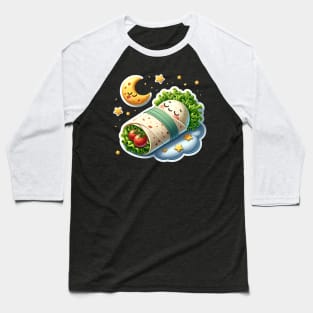 Adorable Sleeping Baby Taco Baseball T-Shirt